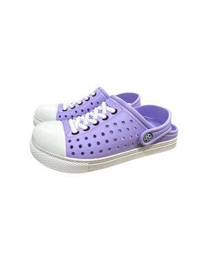 Kids Purple Water Shoes With Closed-Toe Design, Size 33 (US 1.5) For Beach Or Ca